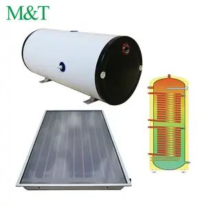 100 litros de acero inoxidable combinación activa tanque de agua solar precio