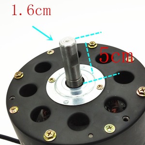 Motor de CA de 650W de alta potencia para ventilador industrial, núcleo de cobre puro para ventilador de piso - Product Image 2