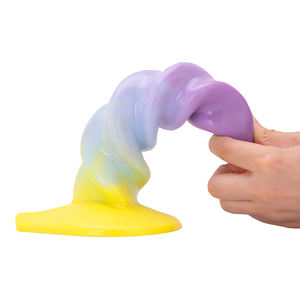 美しいカラフルなスタイルのセックストイ強力な吸盤付きアニマルディルド - Product Image 4