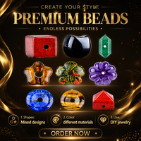 Offres Spéciales : Perles de pierre d'améthyste naturelle sculptées en forme de fleur, entretoises en cristal pour la fabrication de bijoux, tailles de trous personnalisables pour cadeaux DIY