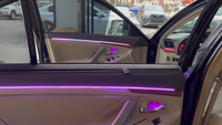 Kit d'éclairage intérieur universel pour voiture, bande lumineuse LED ambiante, adapté à 99% des modèles de véhicules, automobile, 24 lumières en 1