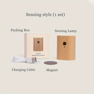 Fábrica al por mayor LED Cuerpo humano Inducción Luces nocturnas inteligentes <span class=keywords><strong>Sensor</strong></span> interior Luz de pared - Product Image 6