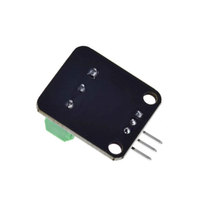 DS18B20 Kit Modul Sensor Suhu Tahan Air 100CM Kabel Sensor Digital Adaptor Terminal Probe Baja Tahan Karat untuk Arduino