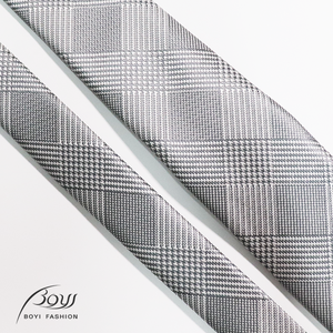 Cravates de style identique pour hommes en gros d'usine pour vêtements de cérémonie d'affaires, tenue professionnelle, costumes, cravates rayées - Product Image 3