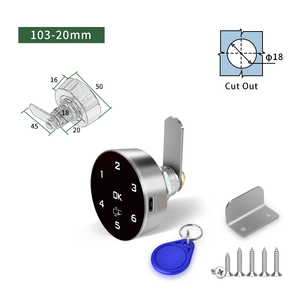 Nhà máy nóng bán Keyless mật khẩu thông minh tủ khóa hợp kim kẽm thông minh ngăn kéo kết hợp kích hoạt tủ khóa - Product Image 5