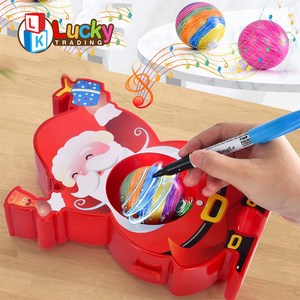 Jouets porte-bonheur : Kit <span class=keywords><strong>de</strong></span> décoration DIY pour œufs <span class=keywords><strong>à</strong></span> <span class=keywords><strong>colorier</strong></span>, boules décoratives, cadeau <span class=keywords><strong>de</strong></span> <span class=keywords><strong>Noël</strong></span>, œufs <span class=keywords><strong>à</strong></span> peindre Père <span class=keywords><strong>Noël</strong></span>, cadeau <span class=keywords><strong>de</strong></span> <span class=keywords><strong>Noël</strong></span> - Product Image 1