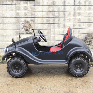 Coche clásico convertible negro de 2 asientos, coche turístico vintage antiguo, coche clásico eléctrico hecho en China con certificación CE - Product Image 4