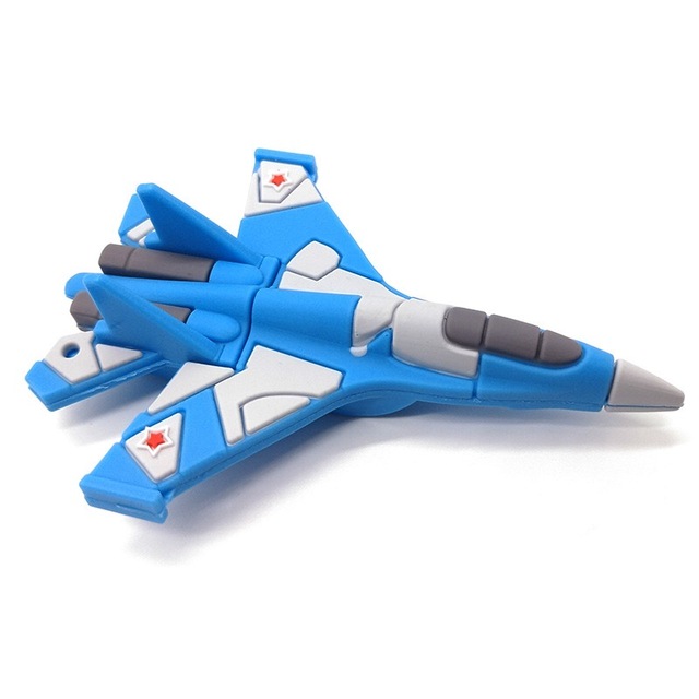 Custom Aeroplane Aircraft Usb Stick Rubber Pvc 3D Helicopter Plane Airplane Shape Usb Flash Drive