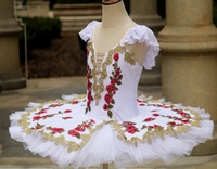 Jupe Tutu de Ballet professionnel pour femmes filles nouvelle conception de justaucorps en Spandex blanc adulte attrayant pour la taille de la pratique de la Performance