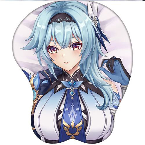 Free Design Customized 3D Mousepad Wrist Pad Soft Touch Sexy Anime Photos Printed Buttock Breast Mousepad With PU Non-slip Base