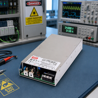 Alimentation à découpage MEAN WELL RSP-750-24 750W 24V 31.3A avec PFC, sortie unique 5V 12V 24V 27V 48V, fréquence 50Hz