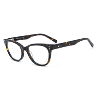Nueva llegada listo para enviar alta calidad logotipo personalizado moda diseño clásico gafas marco acetato gafas