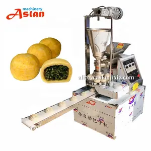 Gemüse füllung Baozi Herstellungs maschine/Tiefkühl brötchen Füll verpackungs maschine/Xiaolongbao Form maschine