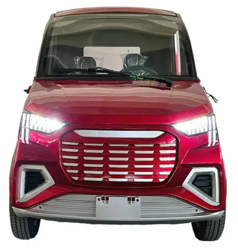 2023 nuova auto elettrica 4 posti Eec 60v 4kw 100ah batteria al litio 4 ruote Mini auto elettrica chiusa-acquista Mini auto elettrica