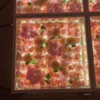 Blumen Spiegel Großhandel LED Dance Floor Panel mit künstlichen Blumen für Hochzeits feier Bar