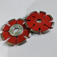 125mm 130mm Diamantfreesblad voor het frezen van ondergrondse verwarmingsbuizen in beton en dekvloer