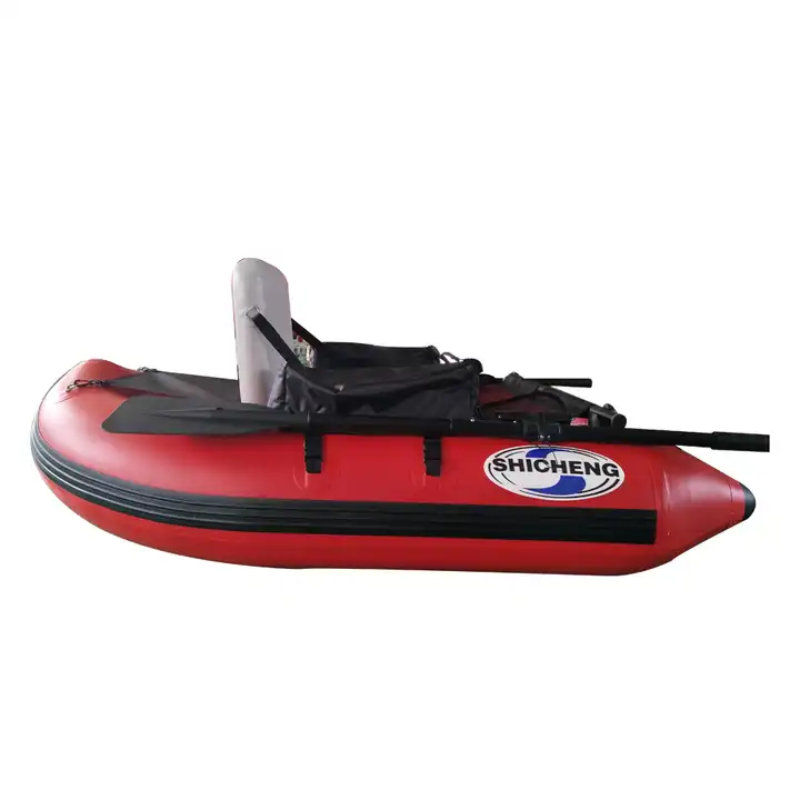 cheap inflatable belly boats raft fishing