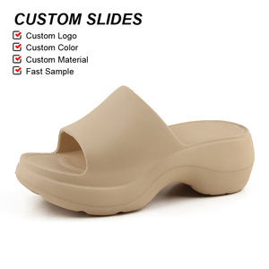 OLICOM Großhandel Modische Slides Damen Bequeme Fußgewölbestütze Cloud-Sandalen Dicke Sohle Rutschfeste Slides Strand Sommer-Slides für Frauen - Product Image 2