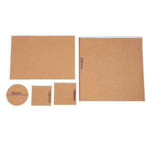 Patins de protection autocollants en liège pour meubles, tampons en feutre amortissants carrés et ronds, coussinets absorbant les chocs pour la protection des meubles - Product Image 3