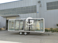 Conteneur cabine moderne Apple pod pour l'extérieur, service mobile, luxe, bonne qualité, maisons préfabriquées, capsules