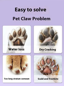 カスタムロゴ入り専用ペットフットケアクリーム、爪の乾燥や怪我を防ぐ天然アボカド配合 - Product Image 3