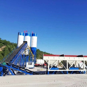 Planta Mezcladora de Concreto Estacionaria de Diversos Tipos, con Certificación CE HZS60, Pequeña, para Construcción de Carreteras - Product Image 1