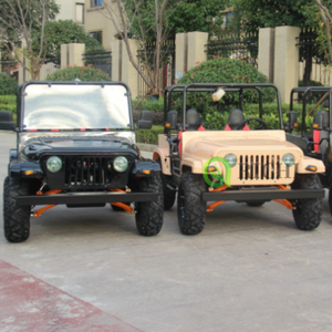 <span class=keywords><strong>Buggy</strong></span> de golf automatique à essence/électrique pour adultes 4x4 Beach <span class=keywords><strong>Buggy</strong></span> Camper Trailer Off Road Willys Jeep Go Kart Mini Jeep 4 Seat - Product Image 6
