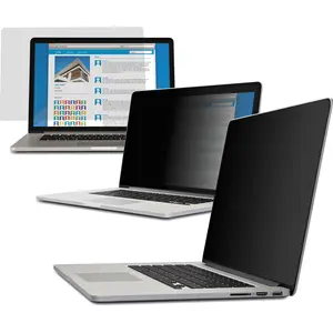 कस्टम आकार लोगो उच्च गुणवत्ता नोटबुक एंटी स्पाई प्राइवेसी फ़िल्टर 9एच पीईटी लैपटॉप स्क्रीन रक्षक