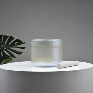 Cuenco de Cristal Personalizado Q're, Cuenco de Cristal de Cuarzo Transparente Cósmico, para Sanación Espiritual, Meditación y Yoga - Product Image 2
