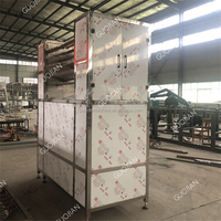 Industriële productielijn voor het maken van instant noedels, inclusief machines voor het frituren van instant noedels