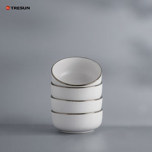 Usine de céramique de luxe 16 pièces fournir directement Restaurant Pind restauration grès vaisselle en céramique ensemble de vaisselle - Product Image 6