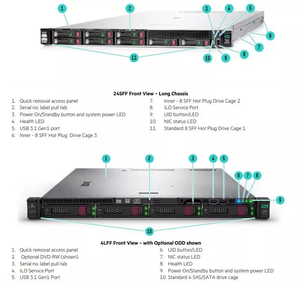 Serveur en rack de marque originale pour serveur en rack HPE <span class=keywords><strong>DL</strong></span> 360 <span class=keywords><strong>380</strong></span> 560 580 <span class=keywords><strong>G10</strong></span> 1u 2u - Product Image 4