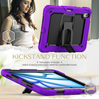 Étuis de tablette robustes et résistants aux chocs avec béquille en silicone de haute qualité pour iPad Air 13 M4 2026