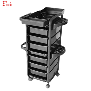 Carrello Professionale da Salone con 7 Cassetti, Design Pieghevole, Ruote Silenziose per Estetica - Product Image 2