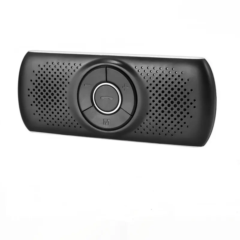 T826 Small Car Kit Bluetooth Speaker Phone Wireless Audio Receiver With MIC Siri Google Voice Assistant