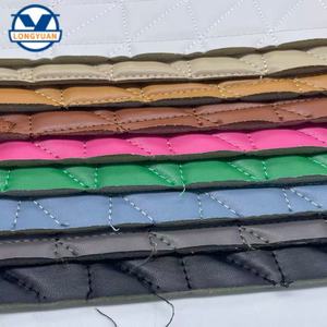 Gros <span class=keywords><strong>Cuir</strong></span> Synthétique Grand Triangle Nacré Gaufrage Similicuir Tissu pour la Fabrication de Sacs Arc Doux Faux <span class=keywords><strong>Cuir</strong></span> Matériel - Product Image 4