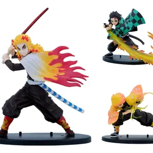 3 Styles Anime Action Figure Demon Slayer Kimetsu No Yaiba PVC Action Figure Himejima Kyoumei Model Toy