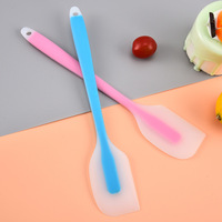 Spatule en silicone antiadhésive, résistante à la chaleur et écologique, idéale pour la pâtisserie commerciale et le mélange de gâteaux (vente en gros)