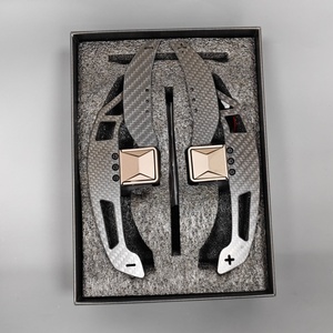 Palettes de changement de vitesse magnétiques en fibre de carbone en gros pour VW <span class=keywords><strong>Golf</strong></span> 6 <span class=keywords><strong>7</strong></span> R MK7.5 MK8 <span class=keywords><strong>GTI</strong></span> GTD Passat Polo CC - Product Image 1