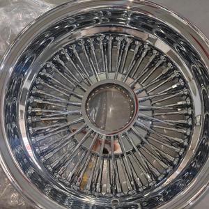พร้อมใช้งาน ล้อแม็กซ์โครเมียม 14x6 ลาย 72 ก้าน แบบ Reverse ขนาด 14 นิ้ว สำหรับ Chevrolet Impala Caprice Monte Carlo Oldsmobile Cutlass - Product Image 3