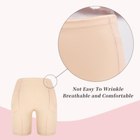 Culotte Rembourrée Durable en Silicone pour Hanches et Fessier, Effet Rehausse-Fesses, Lingerie Sculptante