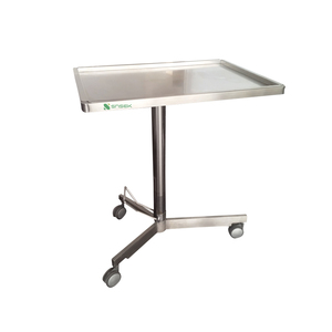 <span class=keywords><strong>Table</strong></span> de Mayo de chirurgie hydraulique Snsek-STT706 pour la salle chirurgicale 304 <span class=keywords><strong>Table</strong></span> de Mayo de plateau rotative de grande taille 360 d'acier inoxydable - Product Image 1