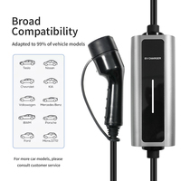 BOULT P01 Chargeur de voiture électrique portable de haute qualité 16A/32A 3,5kW/7kW avec écran LCD Type2/Type1 Utilisation domestique 220V Certifié CE