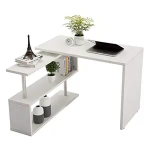 L Shape Office Desk Save Space High Quality Computer Desks Rotatable