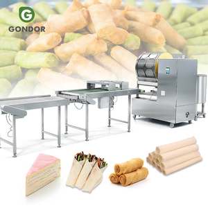 Máquina laminadora de masa pequeña y sencilla para hacer hojas de Kichiya Papad, láminas para envolver, masa para samosas y rollos primavera con función de formación de piel. - Product Image 1