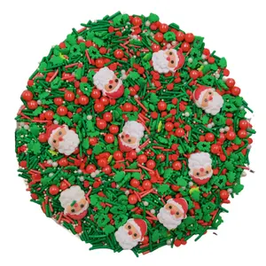 Decoraciones para árboles de Navidad panadería decoración ingredientes pastel aspersión de Navidad