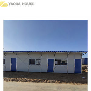 Structure en acier bien conçue Bon <span class=keywords><strong>immobilier</strong></span> isolé K Maisons Maison préfabriquée à panneau sandwich Maisons préfabriquées pour la maison des réfugiés - Product Image 6