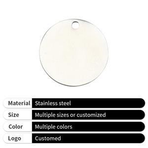 <span class=keywords><strong>2025</strong></span> nhỏ kim loại Dog ID tag biểu tượng tùy chỉnh vòng hình dạng trống name tag cho <span class=keywords><strong>pet</strong></span> - Product Image 5