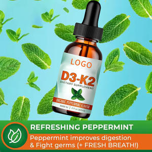 Капли витамина D3 + K2 способствуют усвоению кальция, поддерживающие здоровье скелета, обеспечивают защиту сердечно-сосудистой системы - Product Image 3