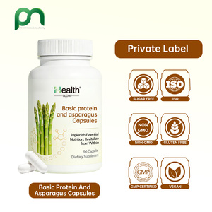 Capsules d'asperges alcalines protéinées de haute qualité, compléments alimentaires naturels à base de plantes, produits de beauté pour adultes, stimulent l'immunité, améliorent le corps - Product Image 5